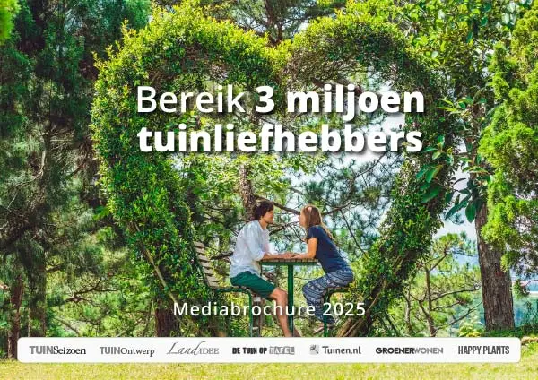 Cover mediabrochure "Tuin" 2025