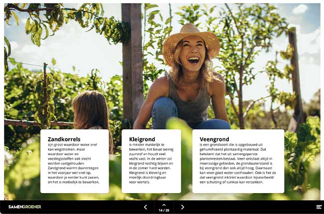 Digital magazine Greenchoice voorbeeldpagina